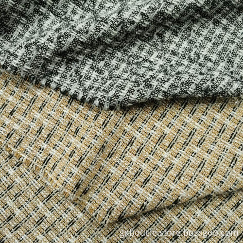 Boucle Fashion design with Lurex fabric